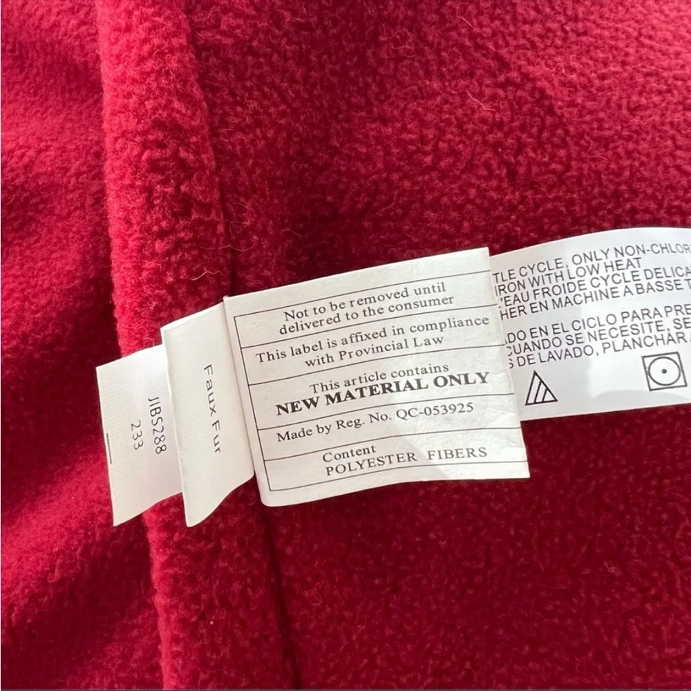 Ben Sherman Toddler Blue & Red Puffer Coat with Hood, 18M